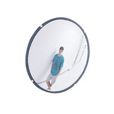 See-All Round Glass Convex Mirror, 18" Size