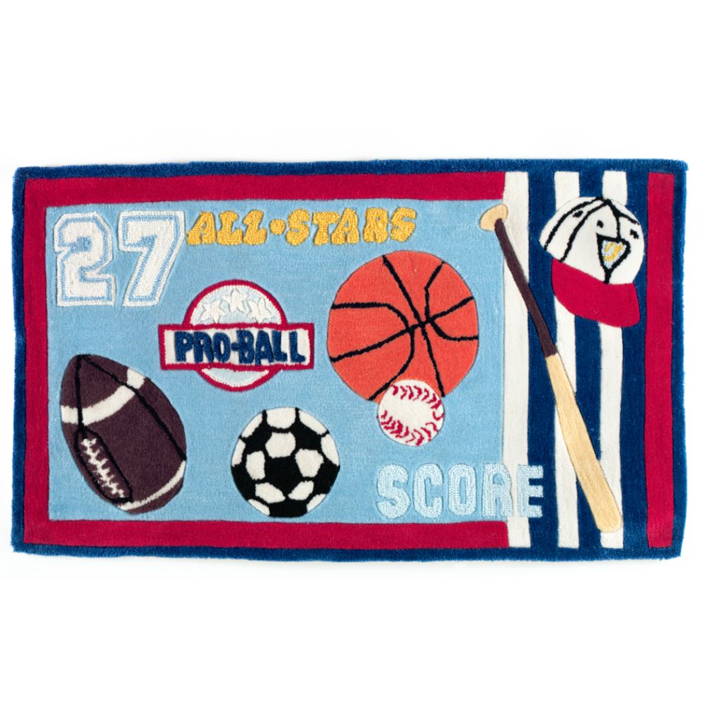 Colormate Kids Boys Hand-Tufted Accent Rug