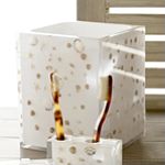 Kassatex Deko Shells Wastebasket