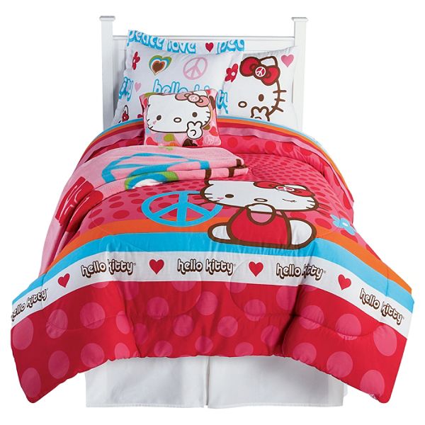 Hello Kitty Peace Signs Full Sheet Set