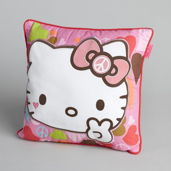 Peace Signs Decorative Pillow