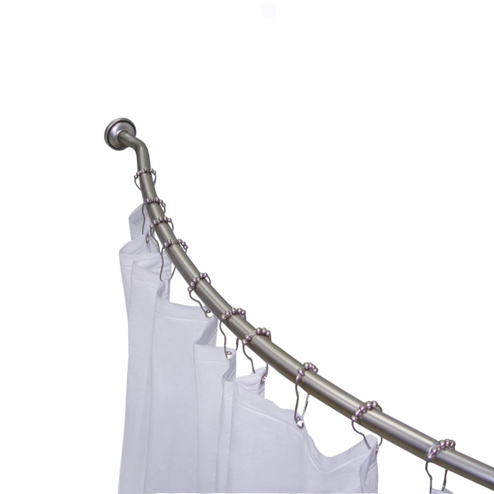 Elite Home Fashions Simple 3-in-1 Curved Shower Rod Value Pack at Kmart.com