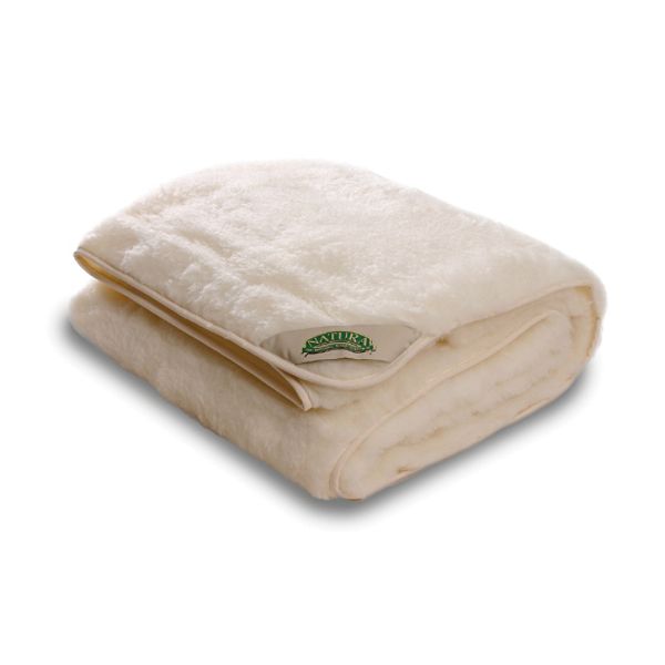 Natura King Wool On Top Mattress Pad