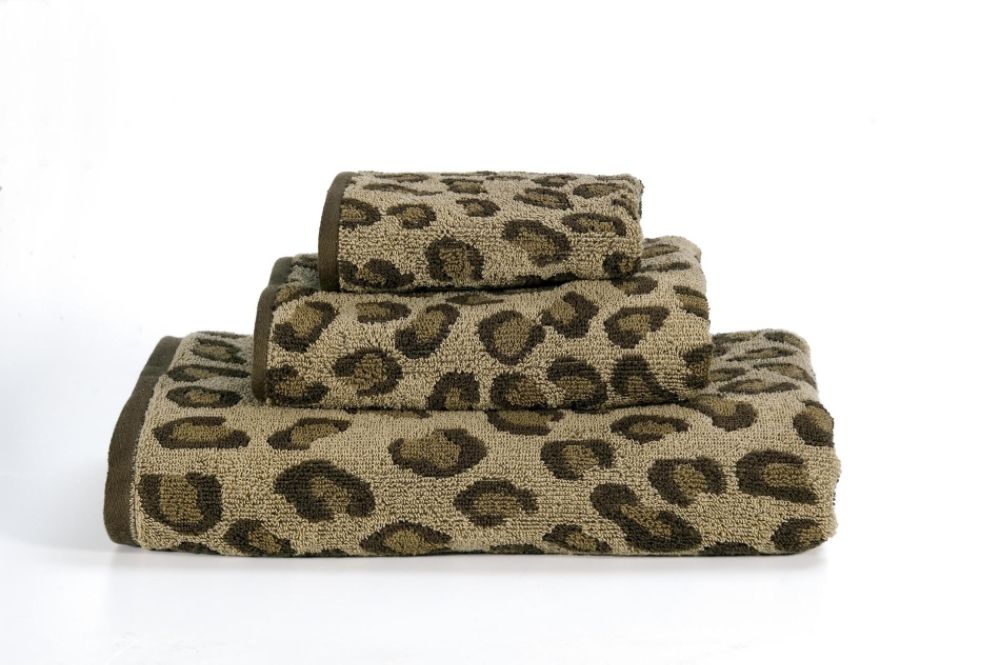Divatex Animal World Leopard 3 Piece Towel Set