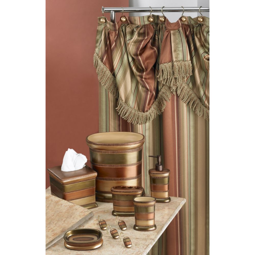 Popular Bath Products Contempo shower curtain
