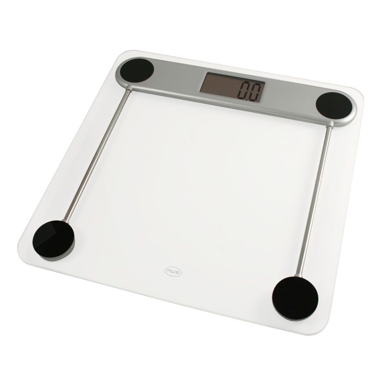 American Weigh Scales 330LPG Low Profile Bathroom Scale 330lb x 0.2lb