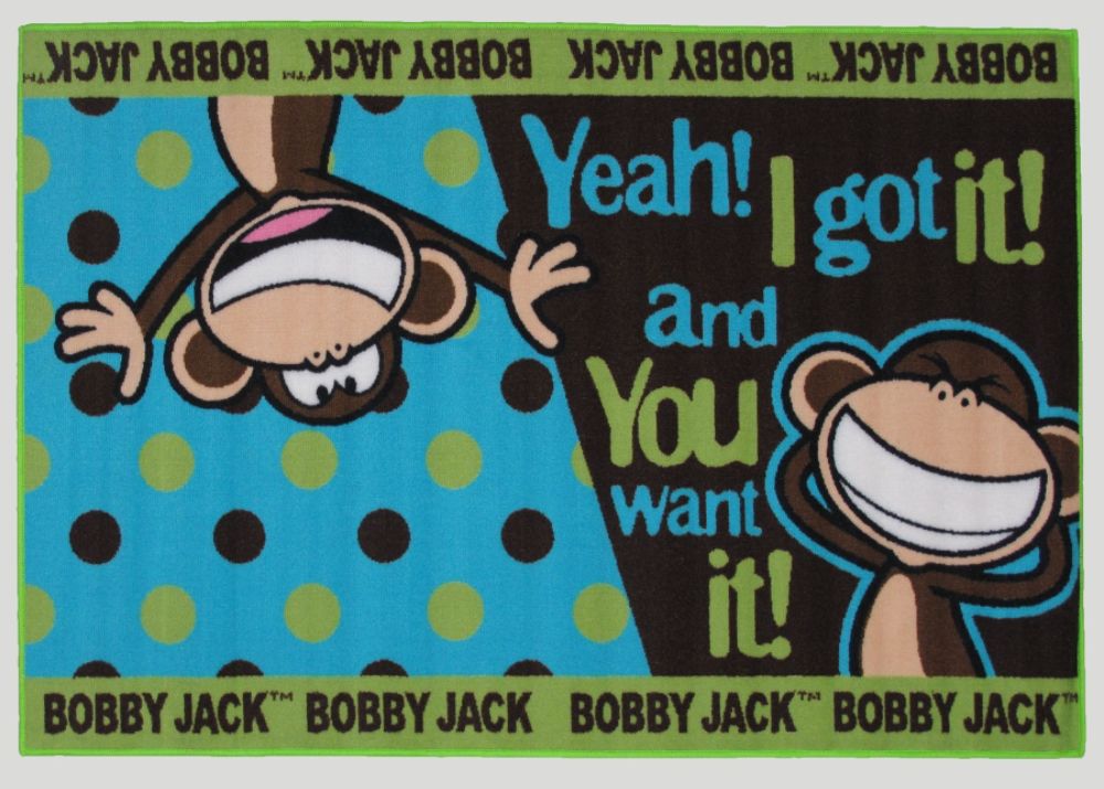 Bobby Jack GOING DOTTY 19 x 29IN RUG