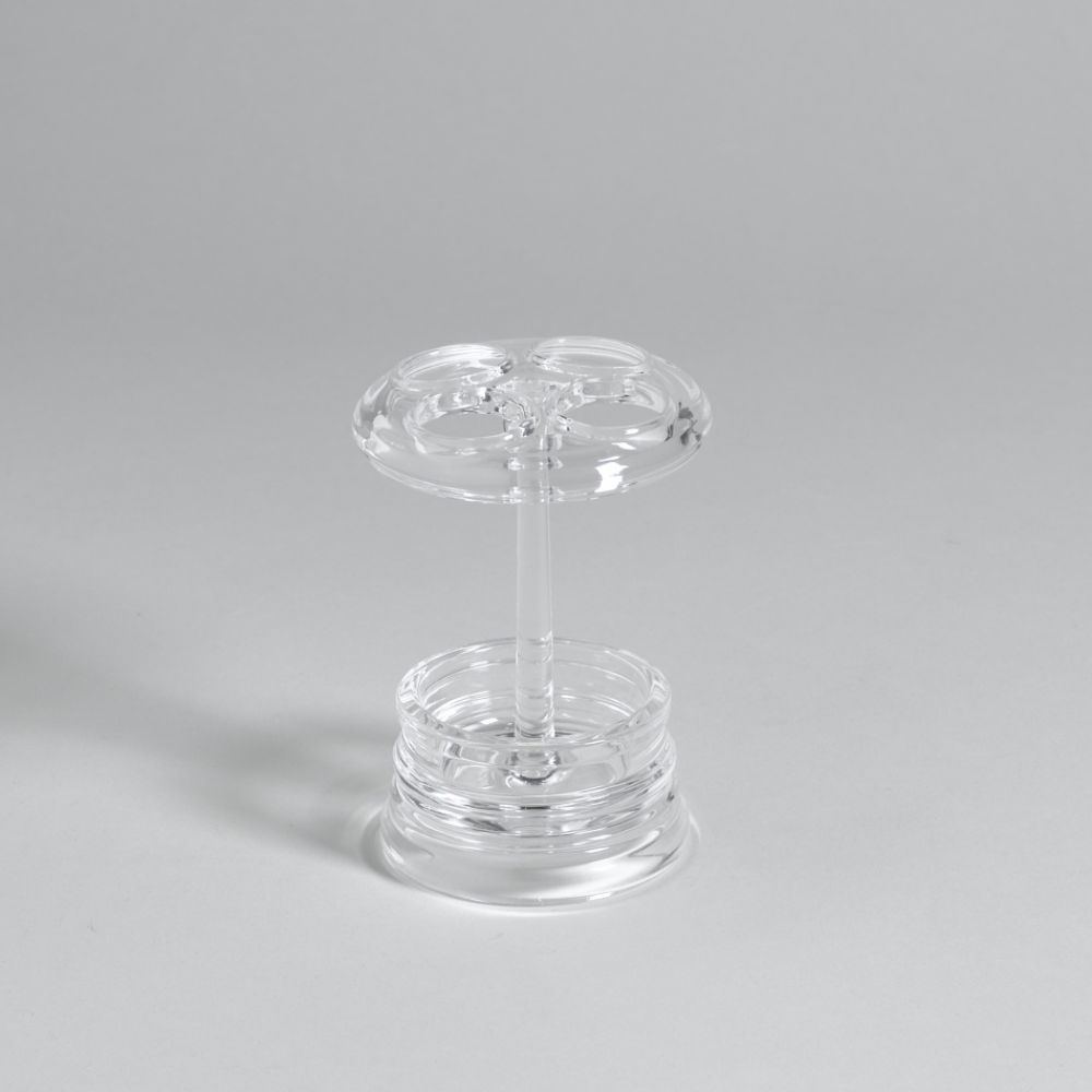 Cannon Brighton Clear Toothbrush Holder