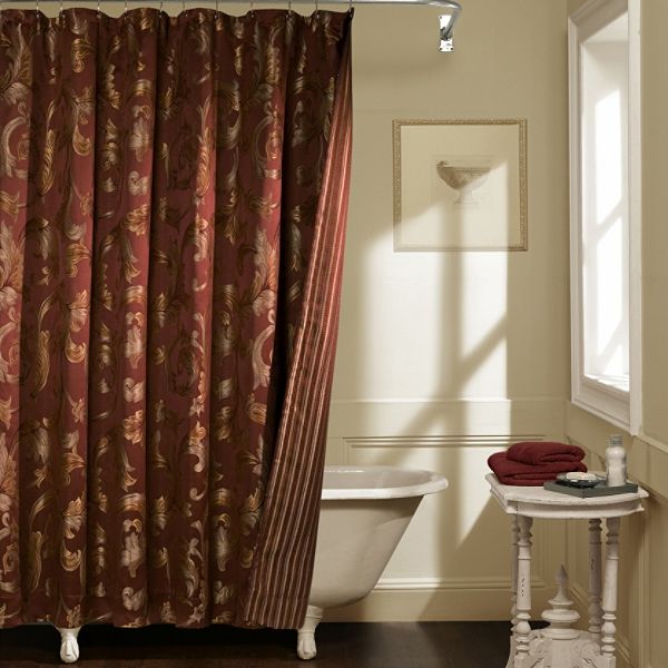 Cannon Shower Curtain Constantine Reversible Fabric 