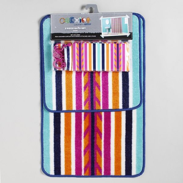 COEXIST by Cannon 3-Stripes Bath Set 