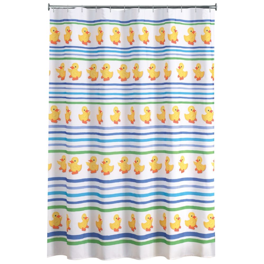 Colormate Rubber Duck Shower Curtain Fabric