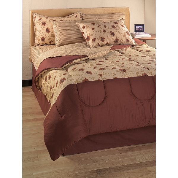 The Whole Bed - 220 TC Coronation Stripe Complete Bed Set 