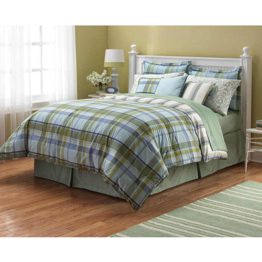 Blue Comforter on Colormate Blue Plaid Comforter Reviews   Mysears Community