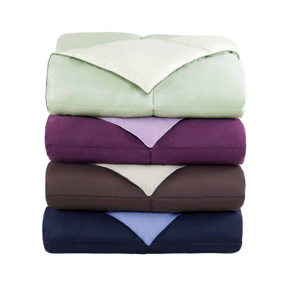 Colormate Reversible Down Alternative Comforters