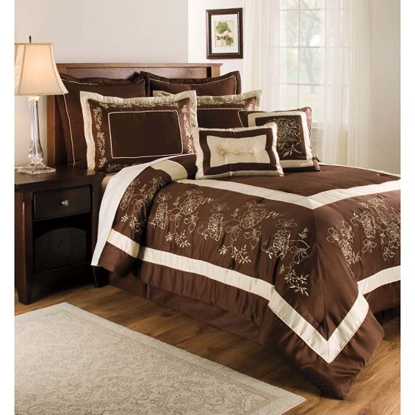 Colormate Bergamo 8pc Comforter Set 