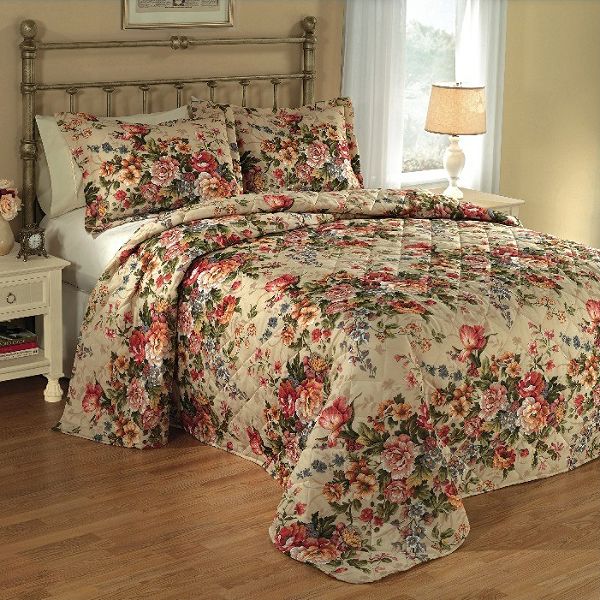 Colormate La Fleur Bedspread Set 