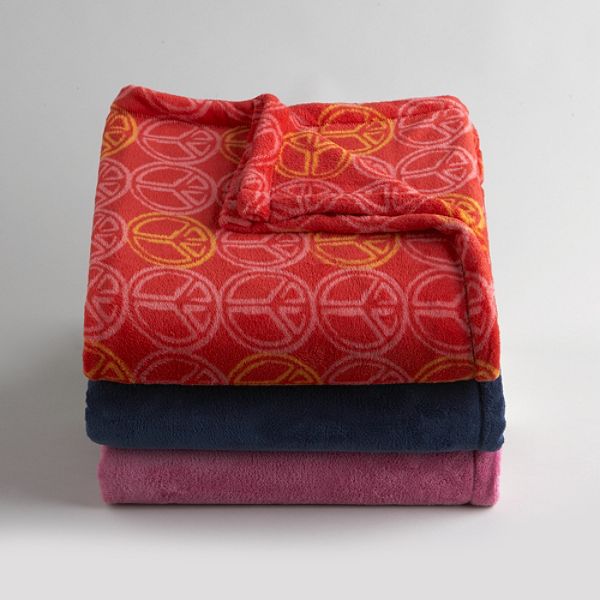 Coexist By Cannon Micro-raschel Throw