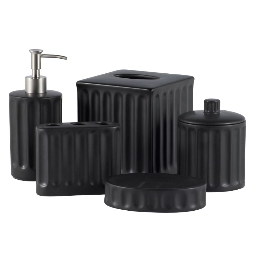 Whole Home Ionic Black Bath Accessory Collection at Sears.com