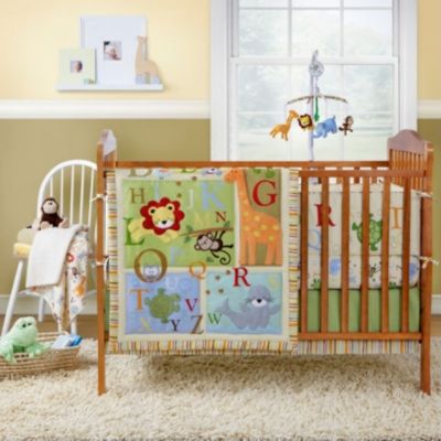 Small Wonders Alphabet Animal Baby Bedding Collection