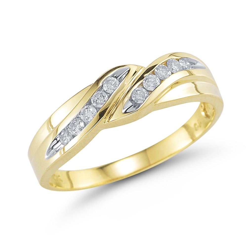 1/4 cttw Diamond Gents Band Ring at Sears.com