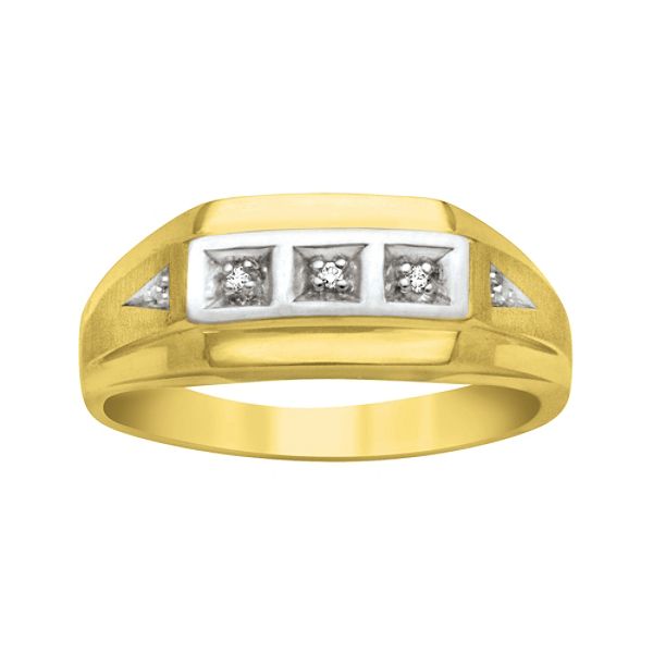 10k Diamond Accent Gents Ring