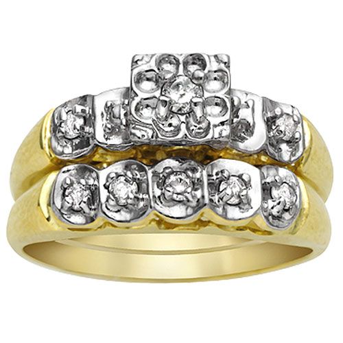 1/4 cttw Diamond Bridal Set at Kmart.com