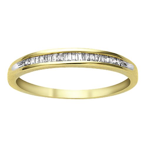 1/10 cttw Baguette Diamond Anniversary Band