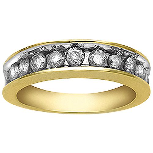 1 cttw Round Diamond Anniversary Band, 10K
