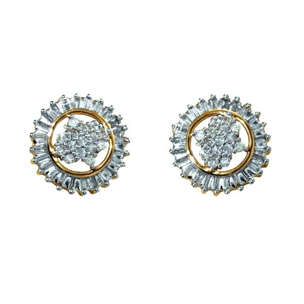 1 Cttw Diamond Earrings