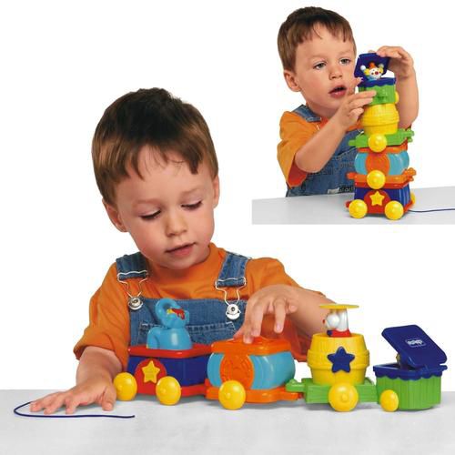 Chicco Stack and Pop Circus Train