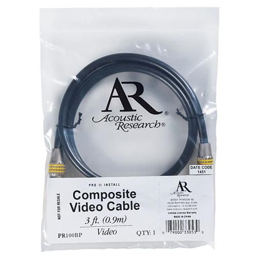 Acoustic Research 3-Ft. Pro Series II Composite Video Cable at Kmart.com