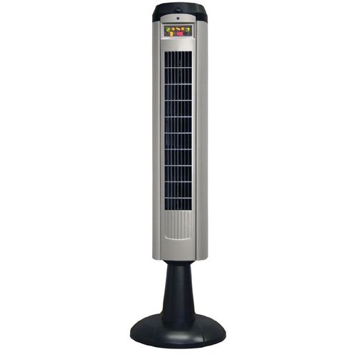Soleus Air FC138R21 Remote Control Stand Tower Fan with Multicolor Display