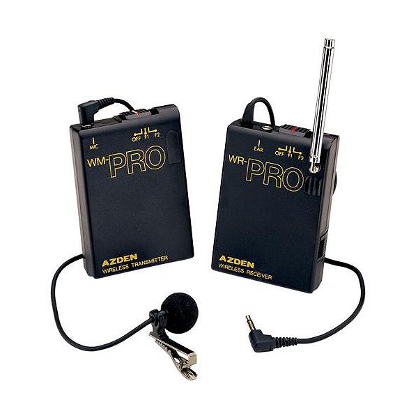 Azden Microphone System With Lapel Mic Only