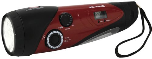 WeatherX - AM/FM Radio with Lantern & Flashlight