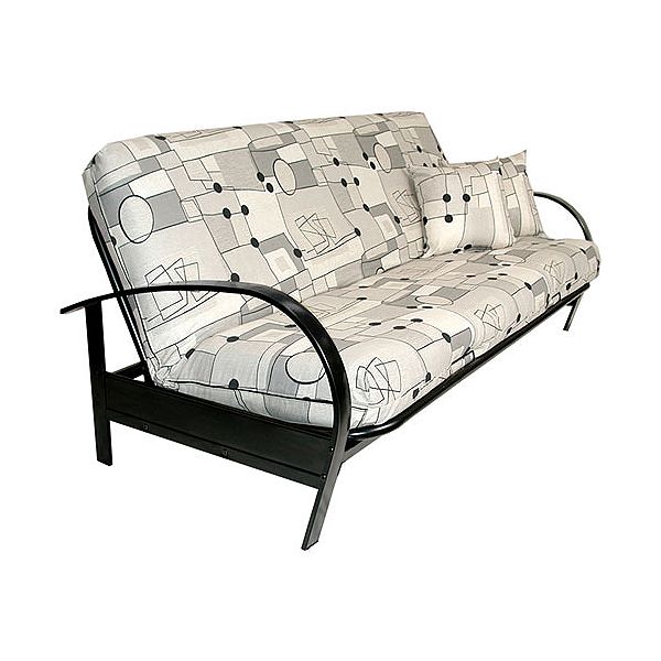 Elite Evolution Full Metal Futon Frame - Black
