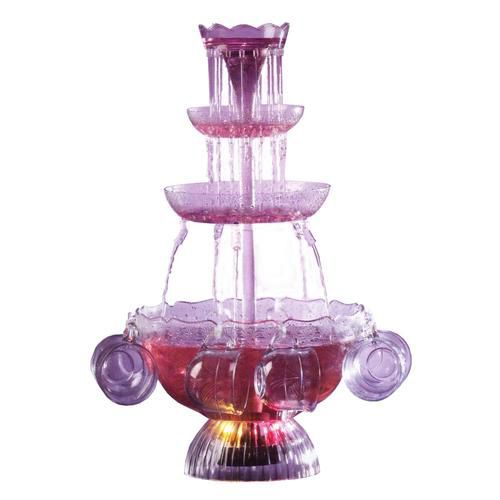 Nostalgia Electrics LPF-210 Vintage Collection Lighted Party Fountain Beverage Set