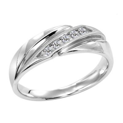 Orange Blossom Legend 1 8 cttw Diamond Wedding Band