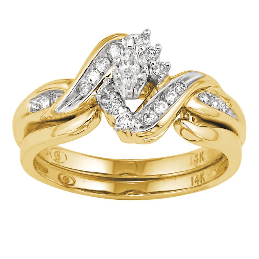 Orange Blossom 1/4 cttw Jubilee Diamond Set