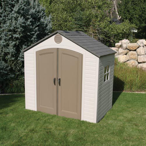 Lifetime 6406 Shed with Window (8 ft. x 5 ft.)