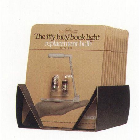 Zelco Booklight, Itty Bitty Booklight Replacement Bulbs