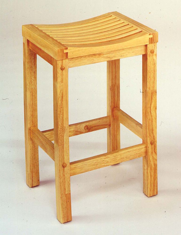 Home Styles Country Cottage 24" Bar Stool - Natural