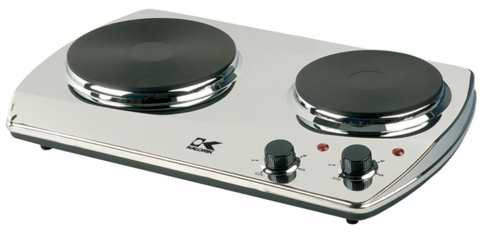 Kalorik Kalorik Chrome Double Cooking Plate