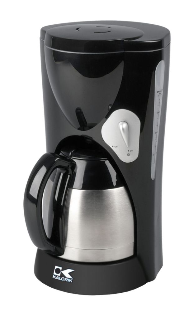 Kalorik Black coffee maker with thermoflask jar