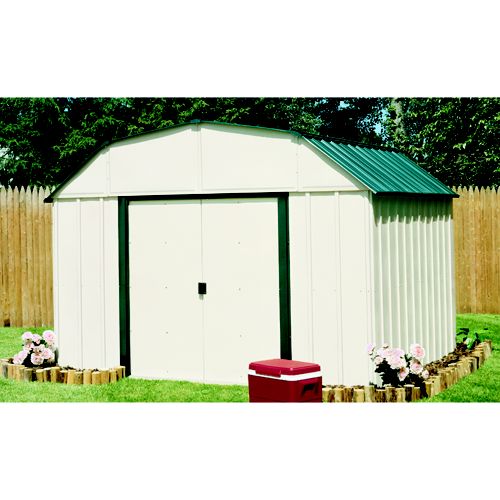 Arrow Buildings VS1014 Sheridan Vinyl Storage Building (10 ft. x 14 ft.) at Sears.com