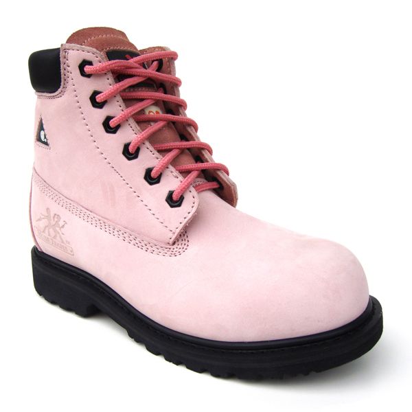 Moxie Trades Women's -Betsy Xtreme-Pink Leather Work boots at Sears.com