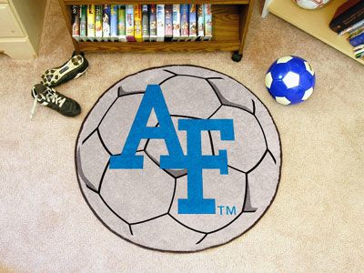 Fanmats US Air Force Academy Soccer Ball Rug 29" diameter