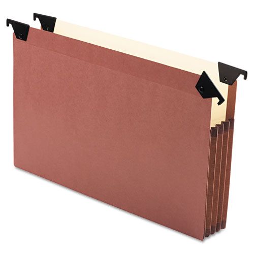 Pendaflex File Pocket with Swing Hooks Redrope Letter