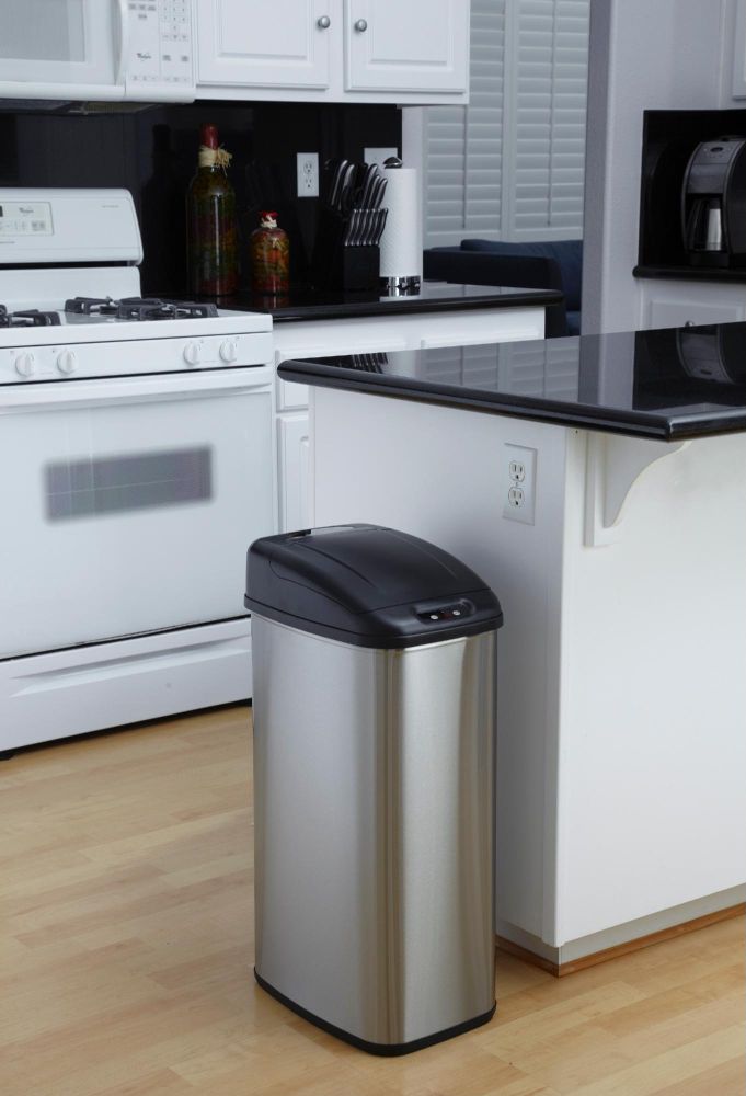 Nine Stars 13.2 gallon Nine Stars Motion Sensor Trashcan at Sears.com