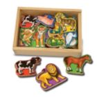 Melissa & Doug Magnetic Wooden Animals