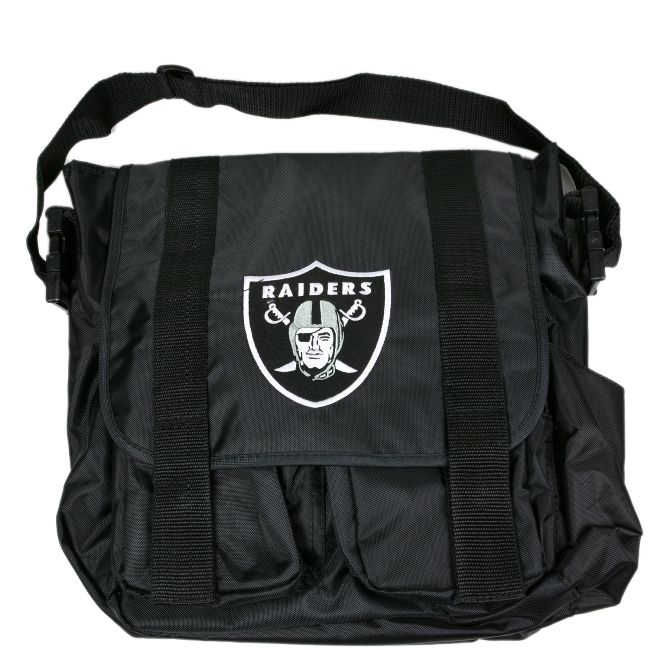 Concept One Oakland Raiders Diaper Tote Bag